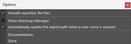 Batch Exporter Window