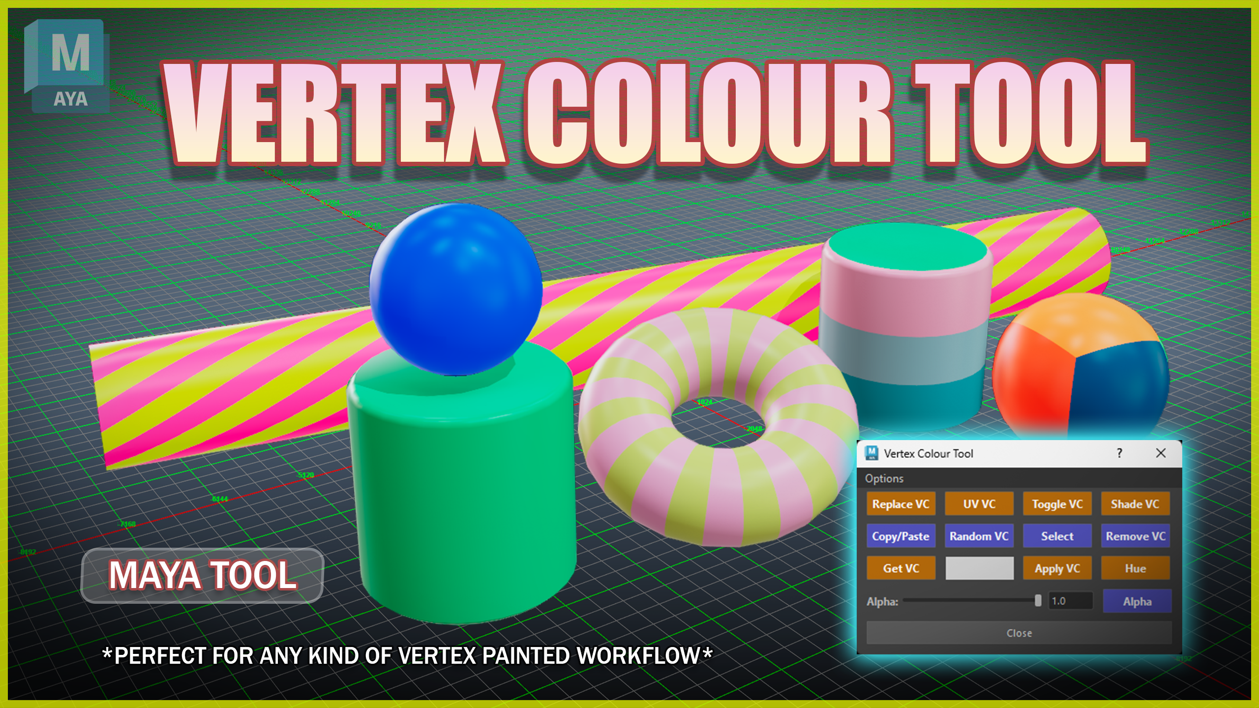 Vertex Colour Tool Window Window