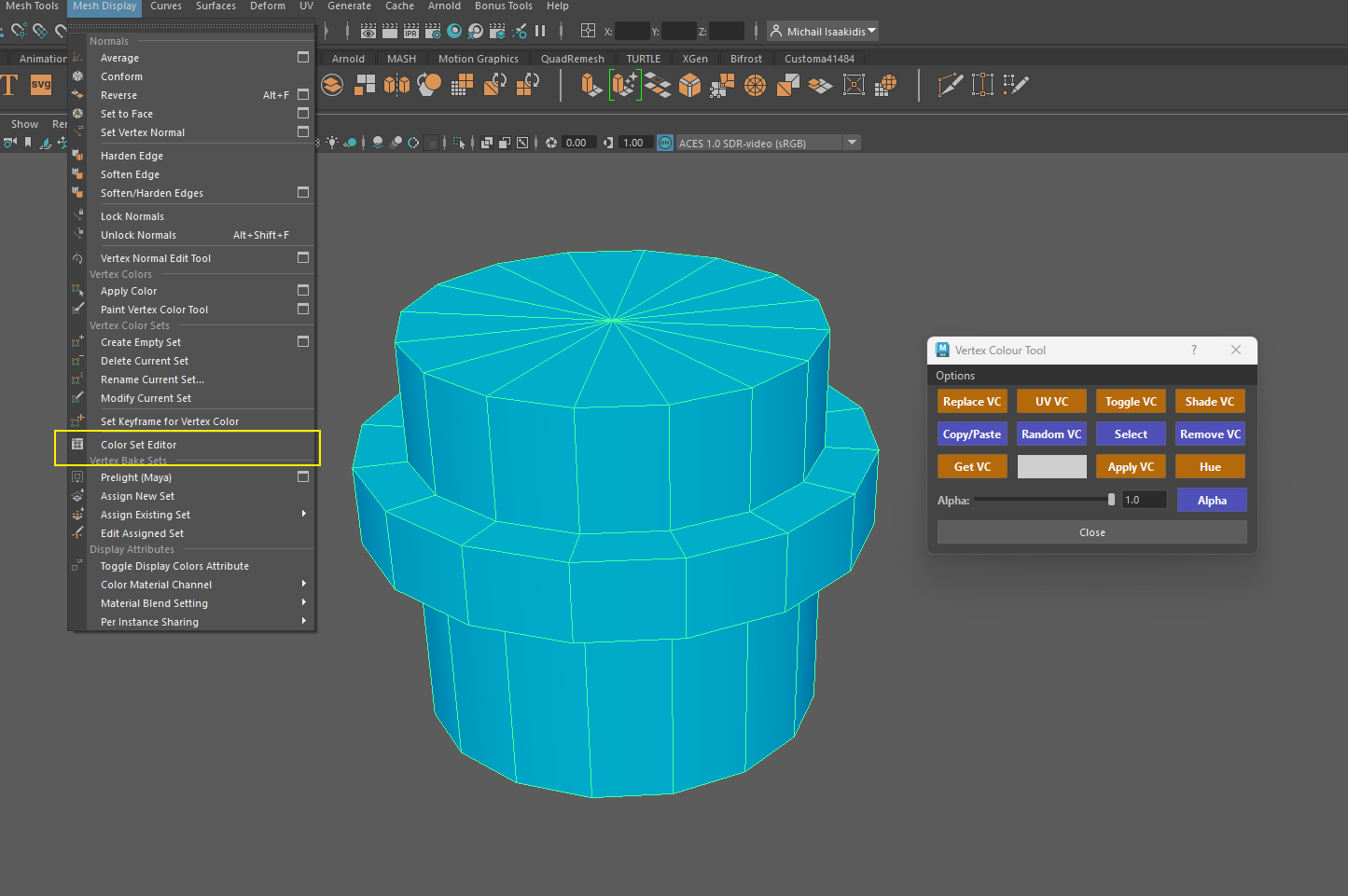 Vertex Colour Tool